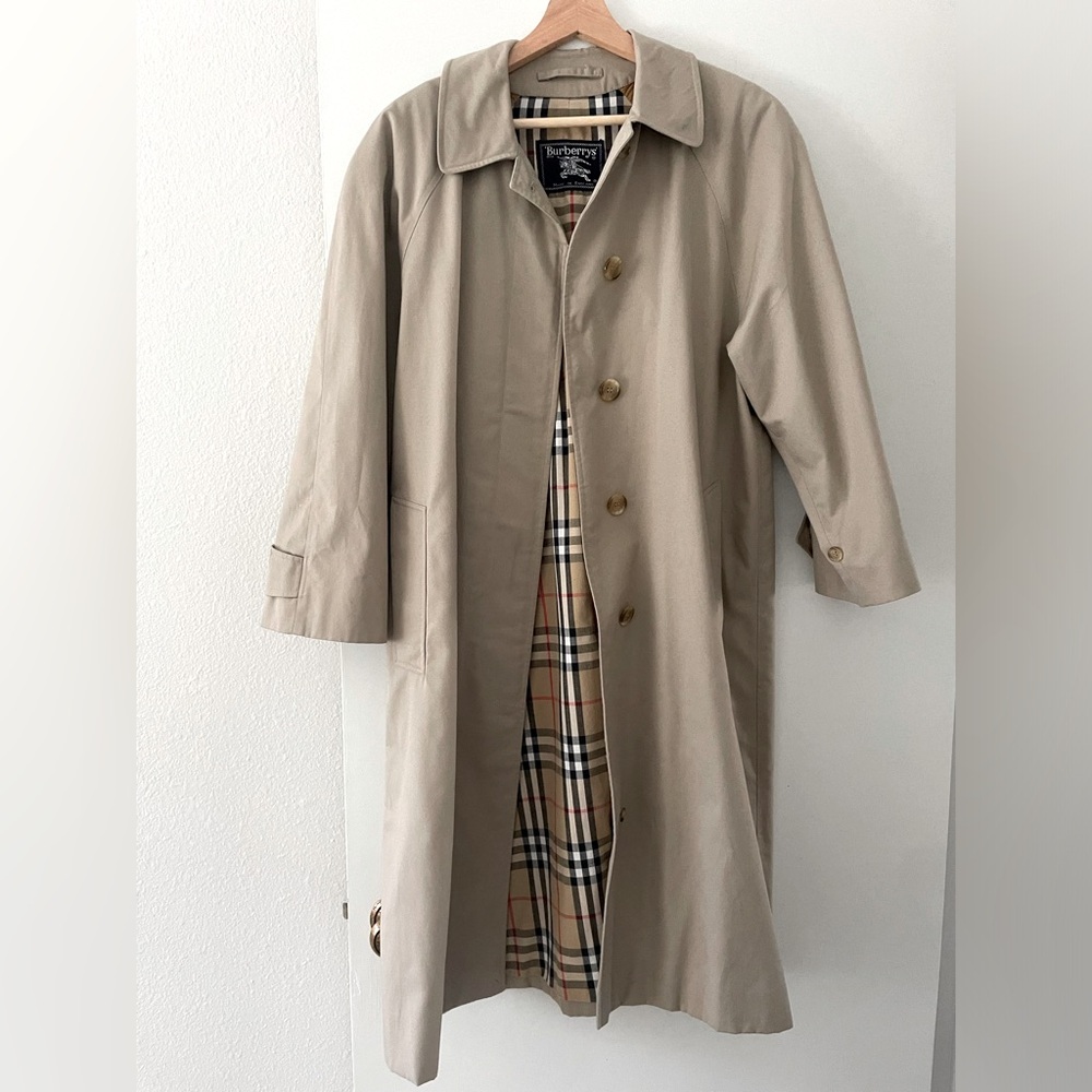 Burberry’s vintage trench coat